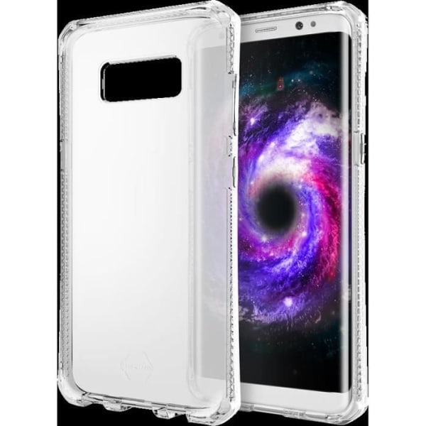 ITSKINS Spectrum Semi-Stiv Case - Til Samsung Galaxy S8 + G955 - Gennemsigtig