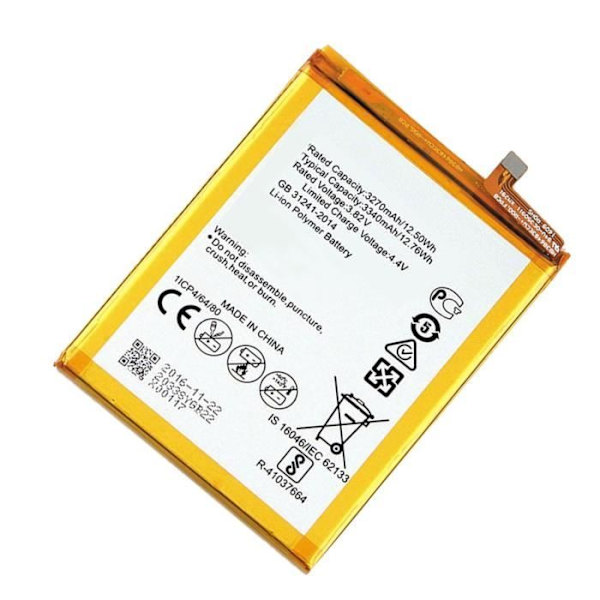 Sisäinen akku - AVIZAR - Honor 6X - Kapasiteetti 3270 mAh - Lithium Ion - CE- ja RoHS-yhteensopiva Vit