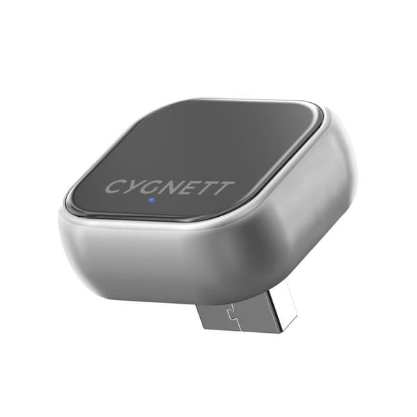 Langaton auton sovitin - CYGNETT - CarPlay/Android Auto - USB - Bluetooth/WiFi - Harmaa Grå