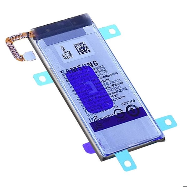 Internt huvudbatteri för Galaxy Z Flip 5 971mAh Original EB-BF731ABY Svart