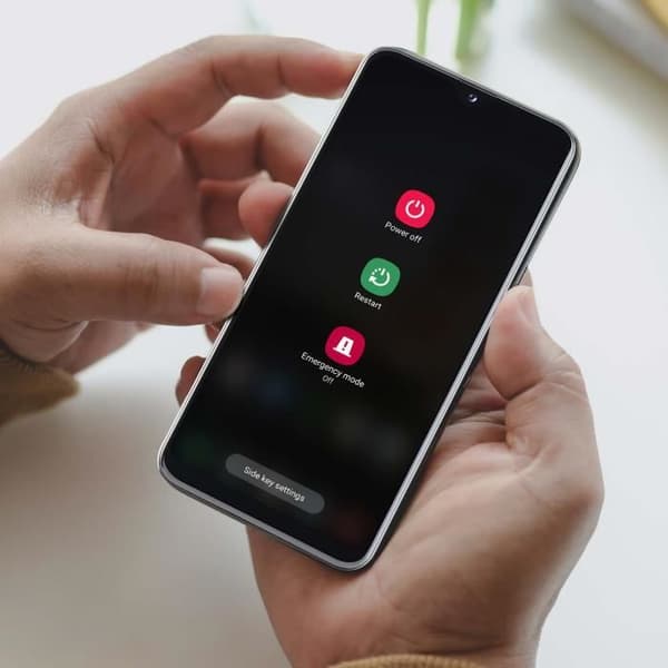 På/av-knappkabel - Samsung - Galaxy A51/A71 - Strömbyte - Volym - Gul
