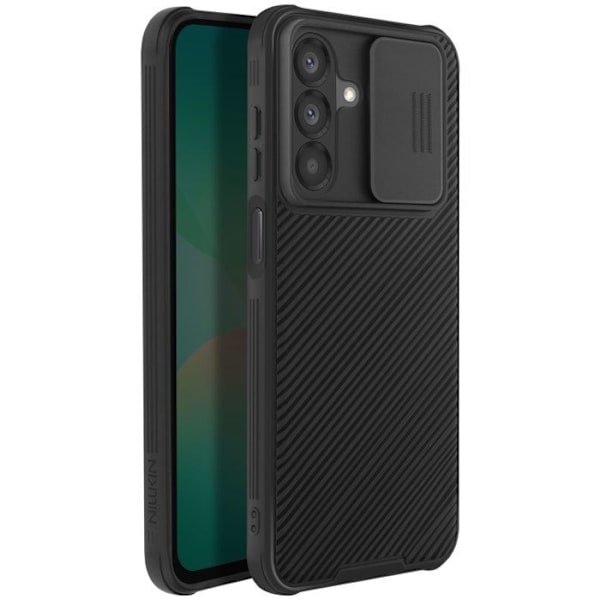 Coque til Samsung Galaxy A26 med Forstærkede Hjørner Stødabsorberende Kamera Dække Nillkin Sort Svart