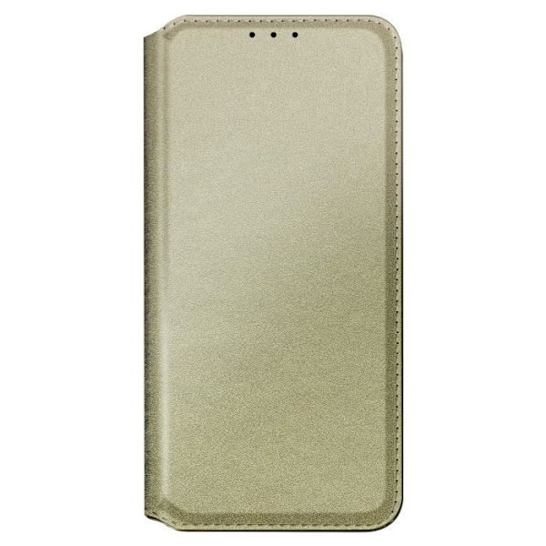 Taske til Nokia 3.1 Plus - AVIZAR - Kortholder Video Support Magnetic Flip Gold Gul