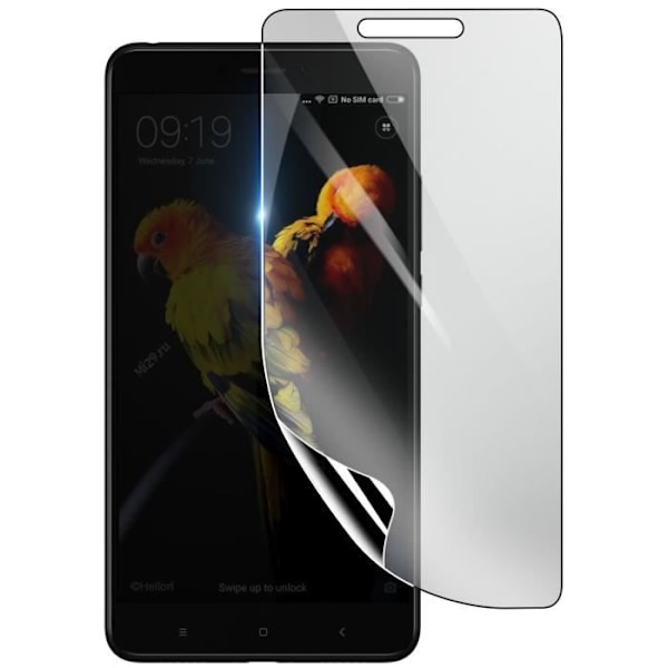 Skärmskydd - 3MK - Xiaomi Mi Max 2 - Stötsäker Hydrogel - Genomskinlig - Reptålig Transparent