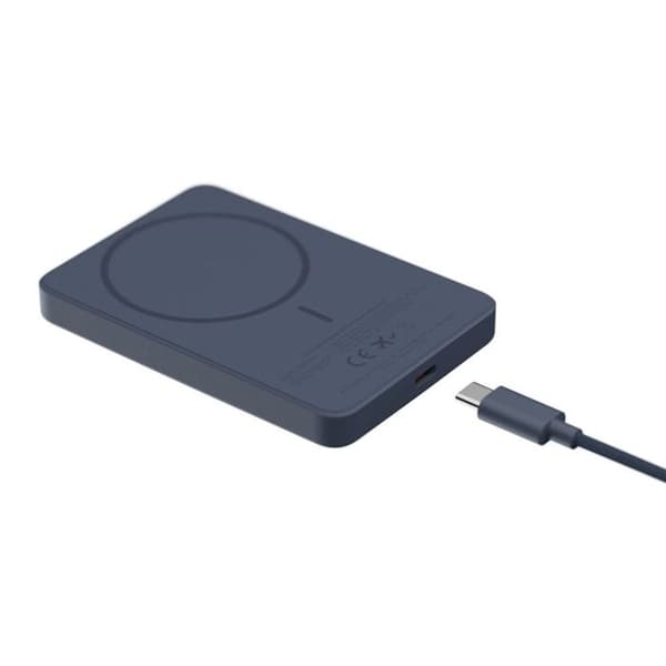 Trådlös Magnetisk Extern Batteri 5000mAh USB-C 15W Go2 Serie Xtorm Blå Blå