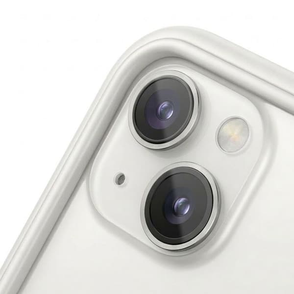 Kamerabeskyttelse til iPhone 14 / 14 Plus Anti-Ridser Rhinoshield Sølv