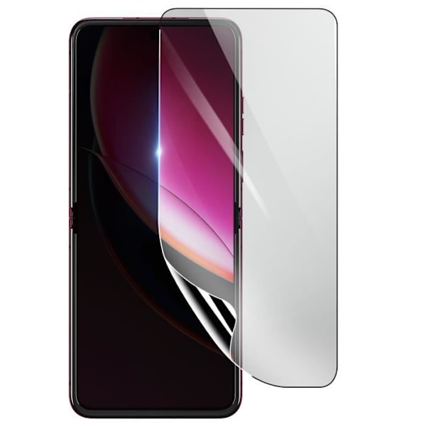 Skärmskydd - 3MK - Motorola Razr 40 Ultra - Stötsäker Hydrogel - Transparent - Reptålig Transparent