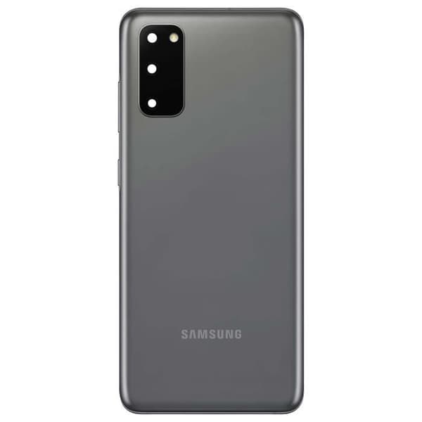 Samsung Galaxy S20 Akku - Samsung - Ersättningsbakre Panel - Grå Grå