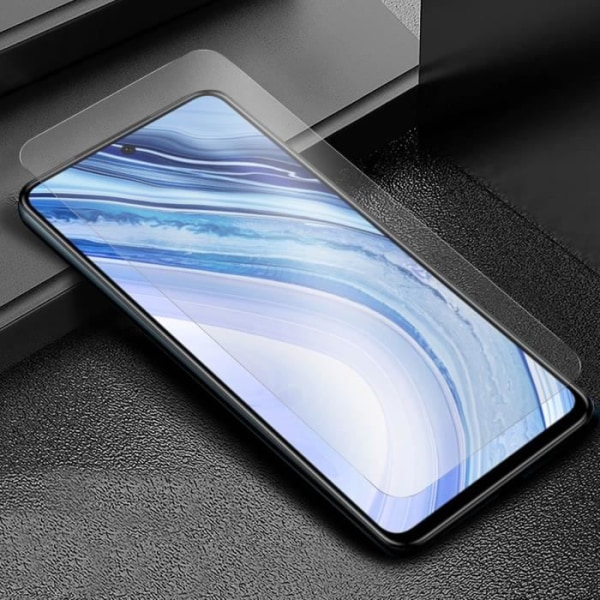 Xiaomi Redmi Note 9 Pro / 9 Pro Max Skärmskydd Latex Transparent Vit Transparent