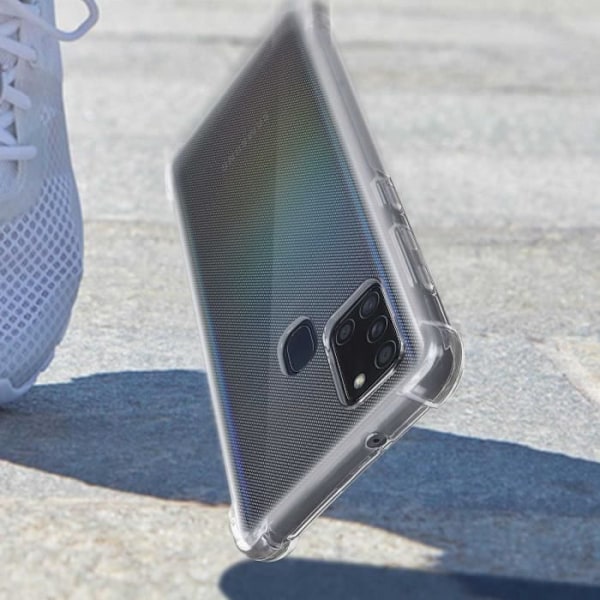 Coque - Akashi - Galaxy A21s - Flexibel - Förstärkta hörn - Rep-resistant Klar vit