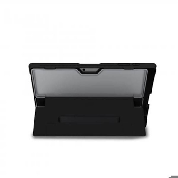 Coque - Dux Shell - Microsoft Surface Pro - Kestävä suoja - Läpinäkyvä takapaneeli - Yhteensopiva 10,5" Svart