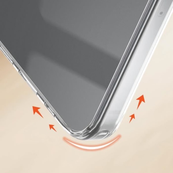 Coque - Cygnett - Aeroshield - iPhone 15 Plus - Puolijäykkä - Iskunkestävä 1.2m - Läpinäkyvä Transparent