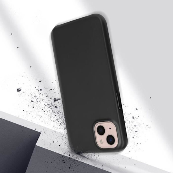 iPhone 13 - Määrittelemätön - Kova ja Pehmeä - 360° Suojaus - Tyylikäs - Erittäin kestävä Svart