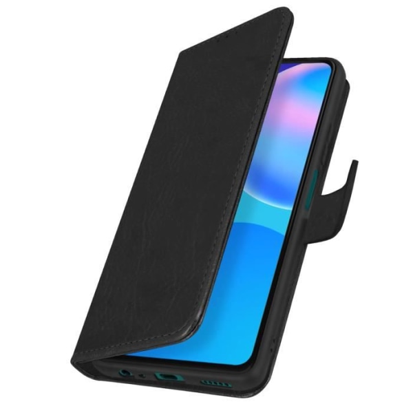 Huawei P smart 2021 Protection Case med kortholder Stand Funktion Sort