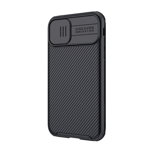 Coque CamShield Pro för iPhone 11 med Nillkin Skjutbar Kameraskydd Svart Svart