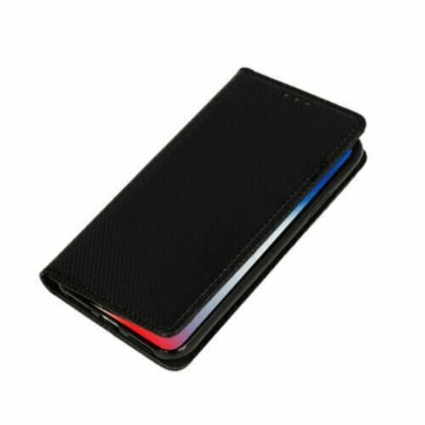 Taske til Xiaomi Redmi 12 4G - Sort Magnetic Closure Wallet Cover