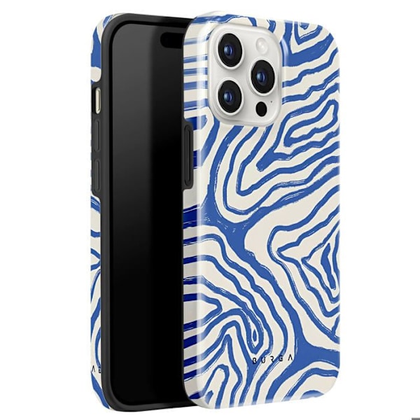 IPhone 15 Pro Antishock Kuori Tyylikäs Kohotetut Reunat