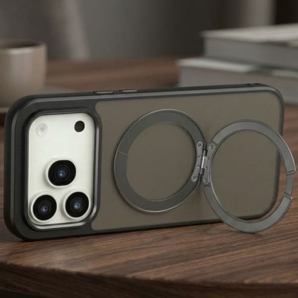 Magnetisk Cover til Honor 600 / 600 Pro med 360° Rotationsring