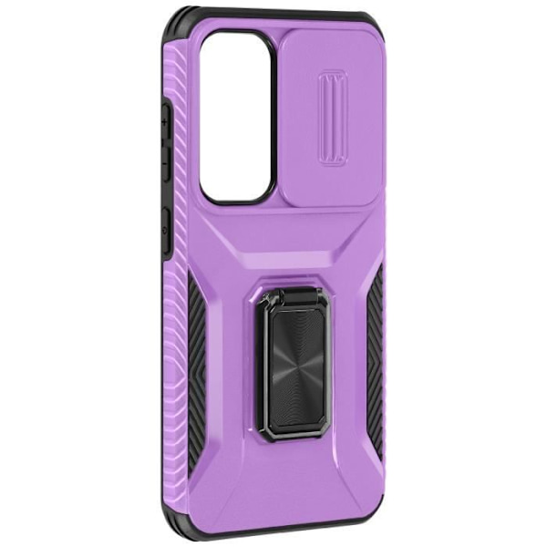 Cover til Samsung Galaxy S24 Ring Support Kamera Cover Lys Lilla Lila