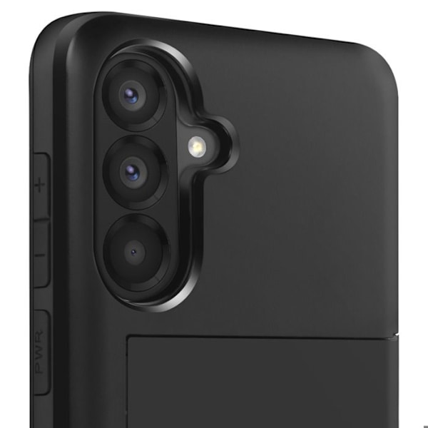 Coque til Samsung Galaxy A56 med kortlomme Sort Svart