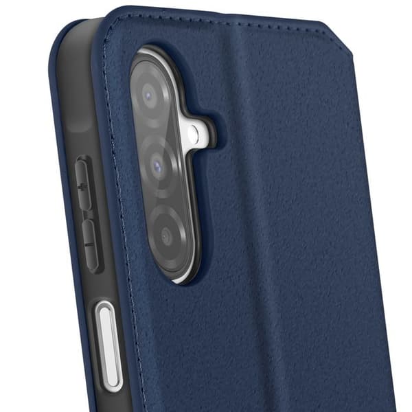 Fodral - Samsung - Galaxy A26 - Magnetlock - Videostöd - Kortfack Blå Blå