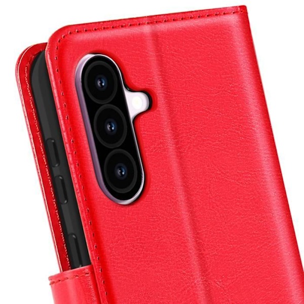 Samsung Galaxy A56 Lompakko Kotelo Käsihihnalla Mayaxess Punainen Röd