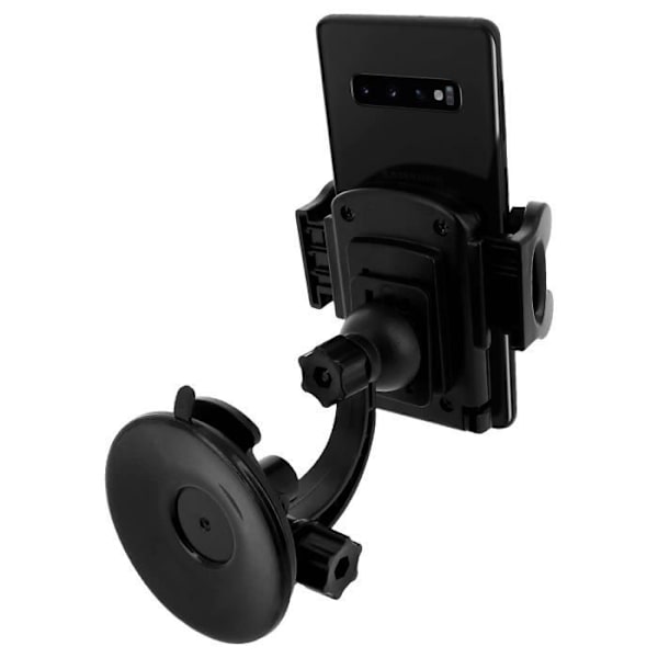 Supportbil - Akashi - 3 i 1 - Sort - 360° roterende - Kompatibel med smartphones 45-110mm Svart