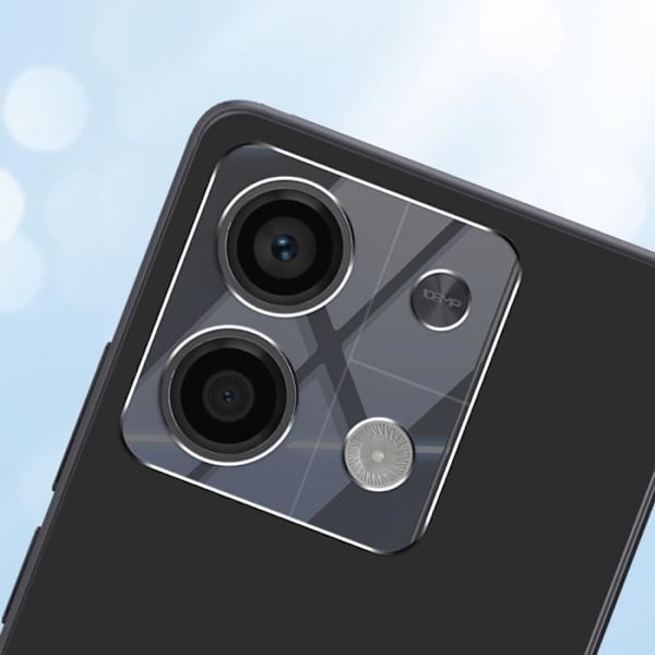 Kamerabeskytter - AVIZAR - Pakke 2x - 3D buet hærdet glas - Gennemsigtig - Ridsefast Transparent