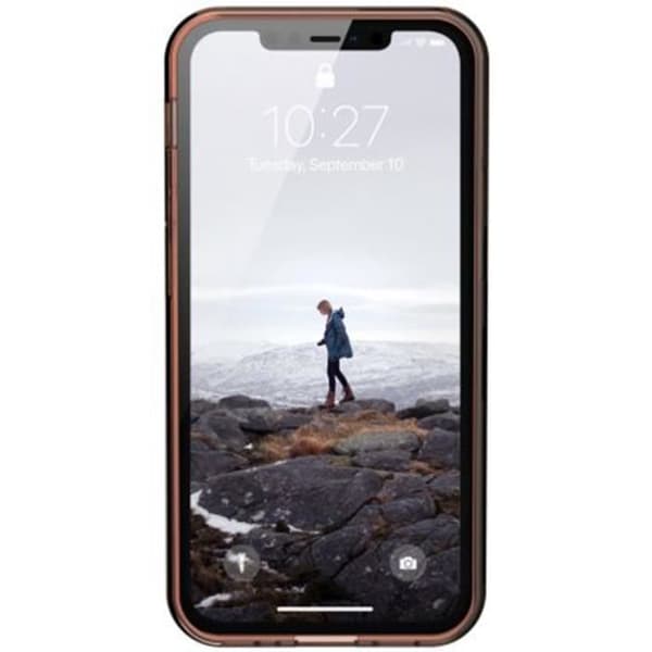 Coque - UAG - Lucent U - iPhone 12 Mini - Oranssi - Pehmeä - Sotilasstandardit Apelsin
