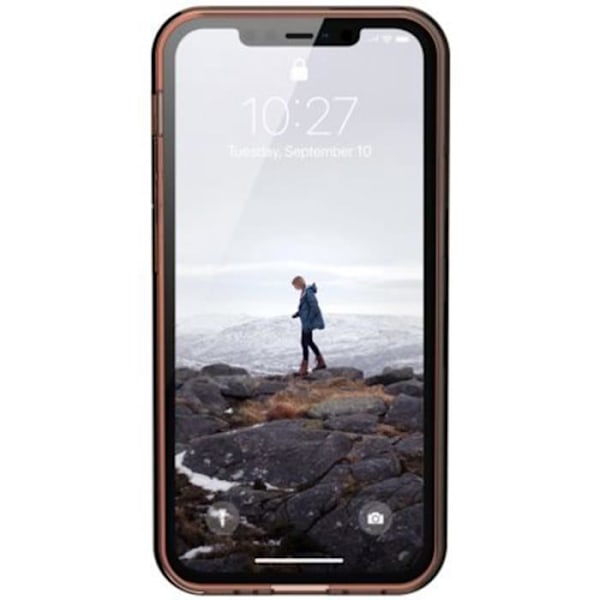 Coque - UAG - Lucent U - iPhone 12 Mini - Oranssi - Pehmeä - Sotilasstandardit Orange