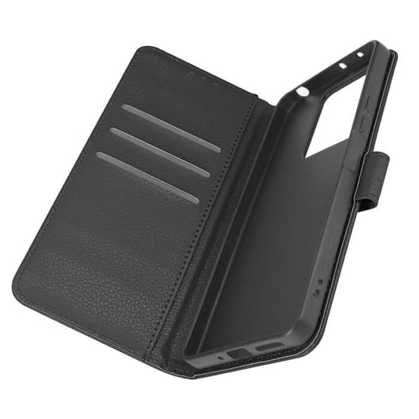 AVIZAR Fodral till Xiaomi Redmi Note 13 5G - Svart - Videostöd för Flip Wallet Svart