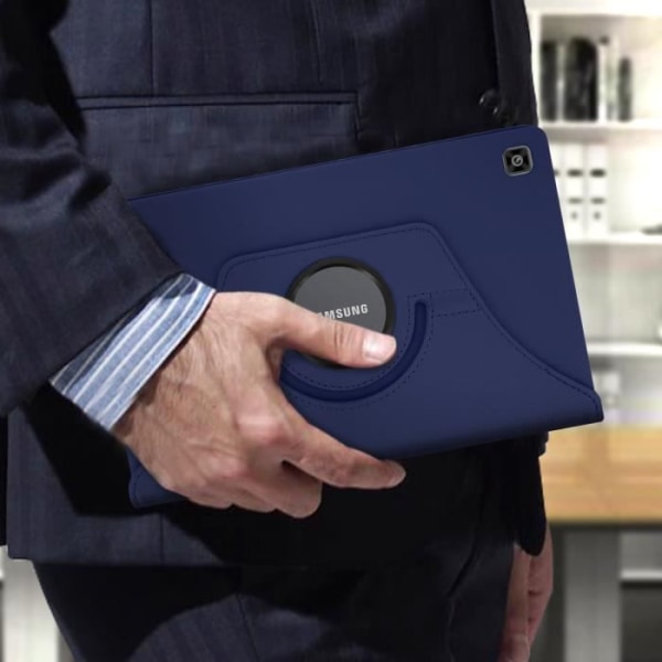 Etui til Samsung Galaxy Tab A7 10.4 2020 - AVIZAR - 360° Rotationset - Blå - Syntetisk - Voksen Blå