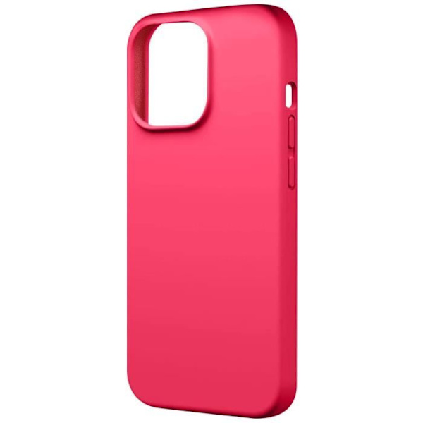 Mobilskal - Apple - iPhone 15 Pro - Premium Silikon - Fuchsia - Matt Soft Touch Rosa