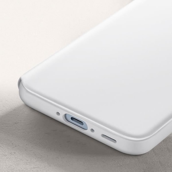 Samsung Galaxy A35 5G Kotelo Koukku Ikkuna Kosketus Korttipidike Samsung Valkoinen Vit