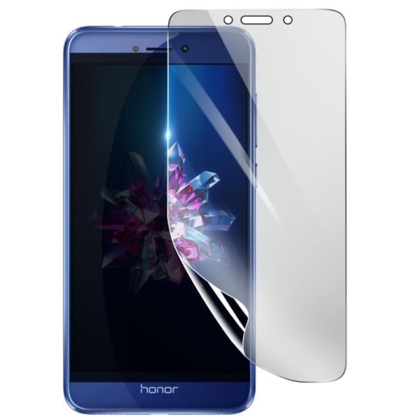 Näytönsuoja - 3MK - Honor 8 Lite - Iskunkestävä Hydrogeeli - Läpinäkyvä - Naarmuuntumaton Transparent