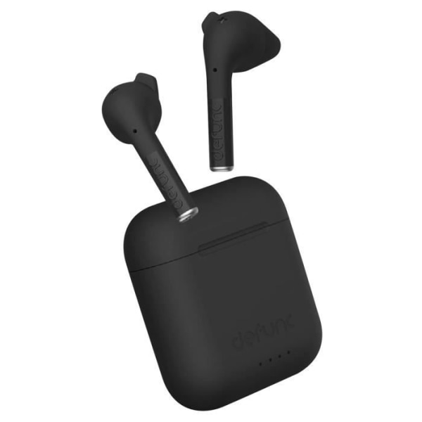 Bluetooth trådlösa hörlurar brusreducerande IPX4 Certified Defunc Black