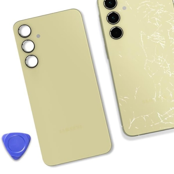 Ersättningsbakglas för Samsung Galaxy A55 Ljusgrön Grön