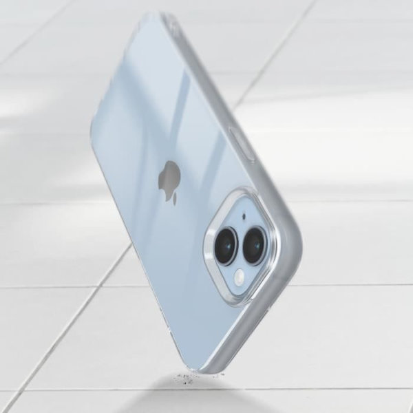 iPhone 14 mjukt genomskinligt fodral