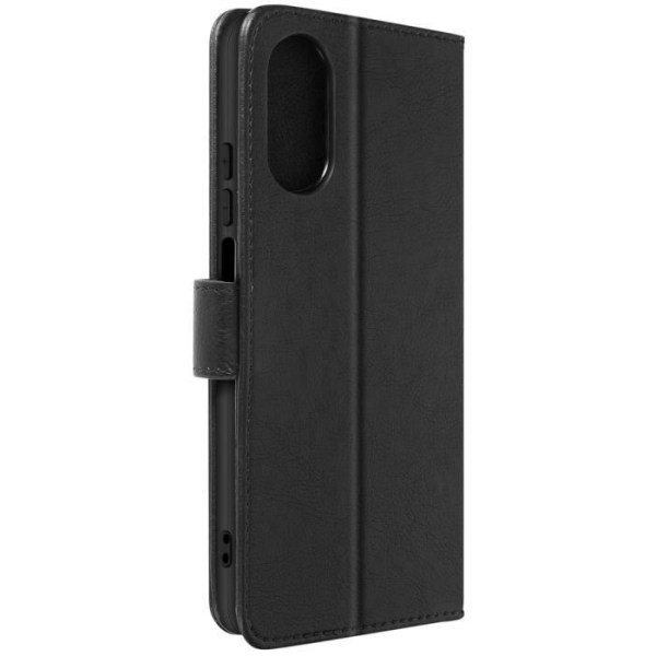 Cover til Oppo A17 tegnebog og videoholder sort