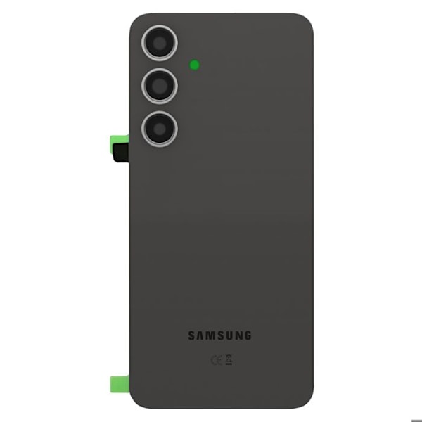 Ersättningsbakglas för Samsung Galaxy S24 FE Svart Svart