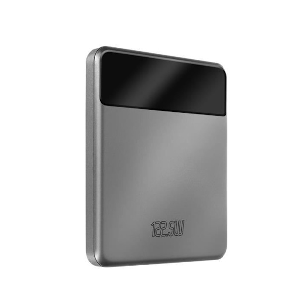 Powerbank - 4SMARTS - Enterprise Slim - 20000mAh - 2 USB-C 100W - 2 USB 22.5W Grå