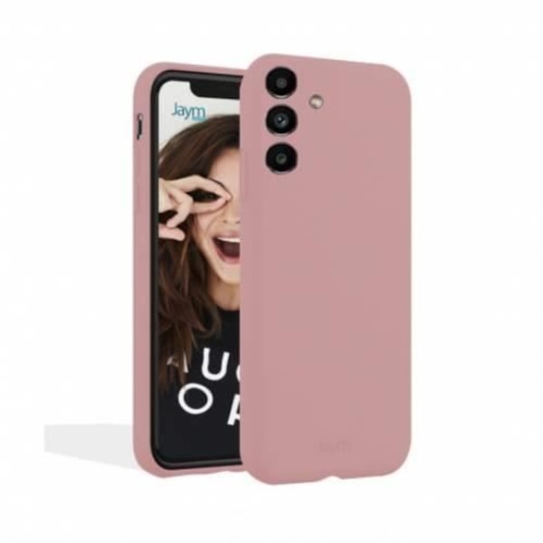 Fodral till Samsung Galaxy A03 4G - JAYM - Premium silikonmikrofiber - Rosa - Mjuk - Smidig Rosa
