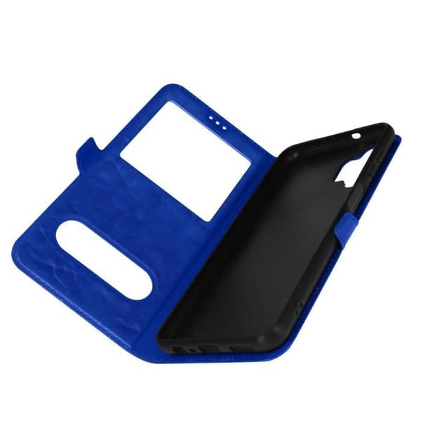 Etui Vindue - Samsung - A13 5G/A04s - Blå - Silikone - Magnetisk Blå