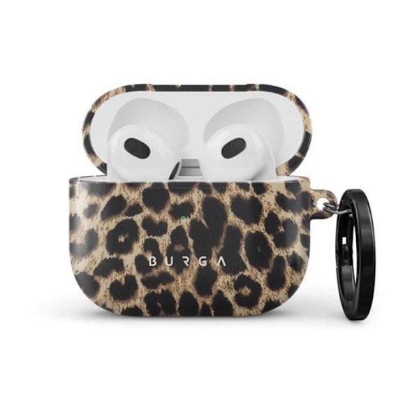 AirPods 3:n naarmuuntumaton kotelo, Player-malli, Burga Leopardi kastanj