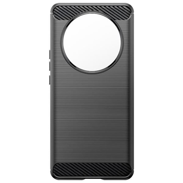Fodral till Honor Magic 6 Lite 5G - AVIZAR - Classic Carb - Carbon Effect - Stötsäkra förstärkta hörn Svart