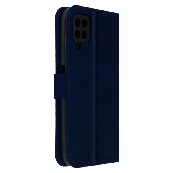 Suojakuori Samsung Galaxy M12 Protectionille korttitelineen jalustalla Night Blue