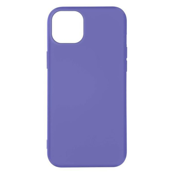 iPhone 14 fodral Halvstyv Soft-touch Fin lila