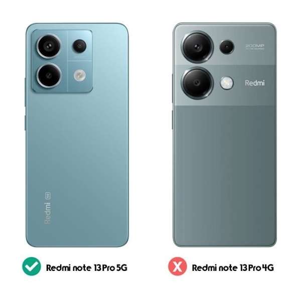 Telefonfodral - Mayaxess - Xiaomi Redmi Note 13 Pro 5G - Hybrid - Stötsäker - Inbyggt stativ Svart