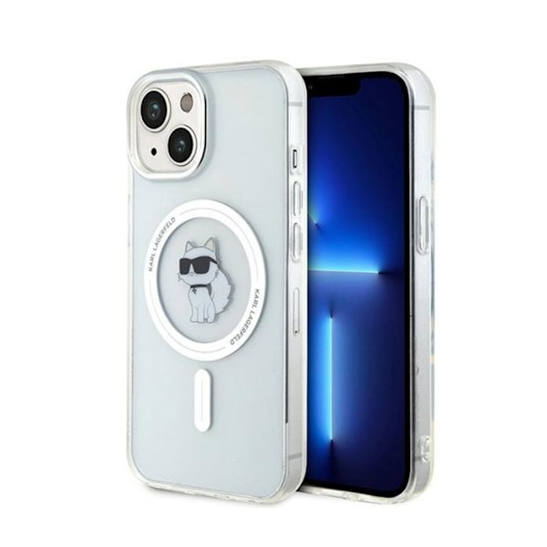 Telefonetui - Karl Lagerfeld - IML Choupette - Transparent - Kompatibel med MagSafe - Beskyttelse mod ridser Transparent