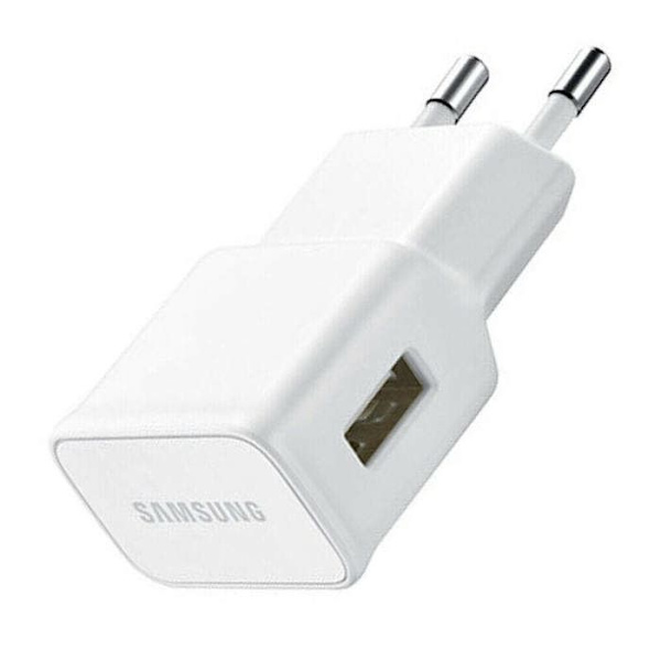 USB-laddare, 1,55 A - Samsung (EP-TA50EWE) - Vit Vit